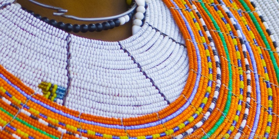 Rings Of Regal Attire. The Maasai.